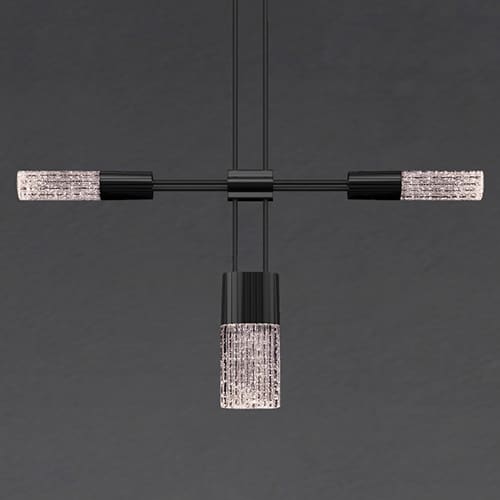 Suspenders LED 3-Bar Offset Linear Pendant