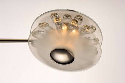 Peony 7 Light 50" Wide LED Abstract Multi Light Pendant