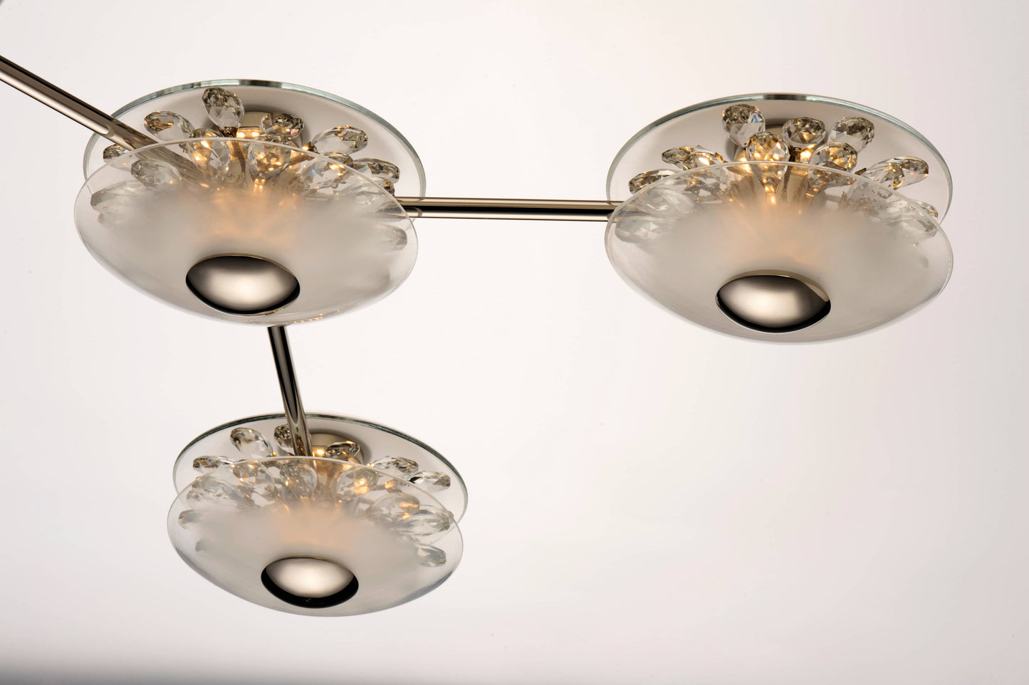 Peony 7 Light 50" Wide LED Abstract Multi Light Pendant