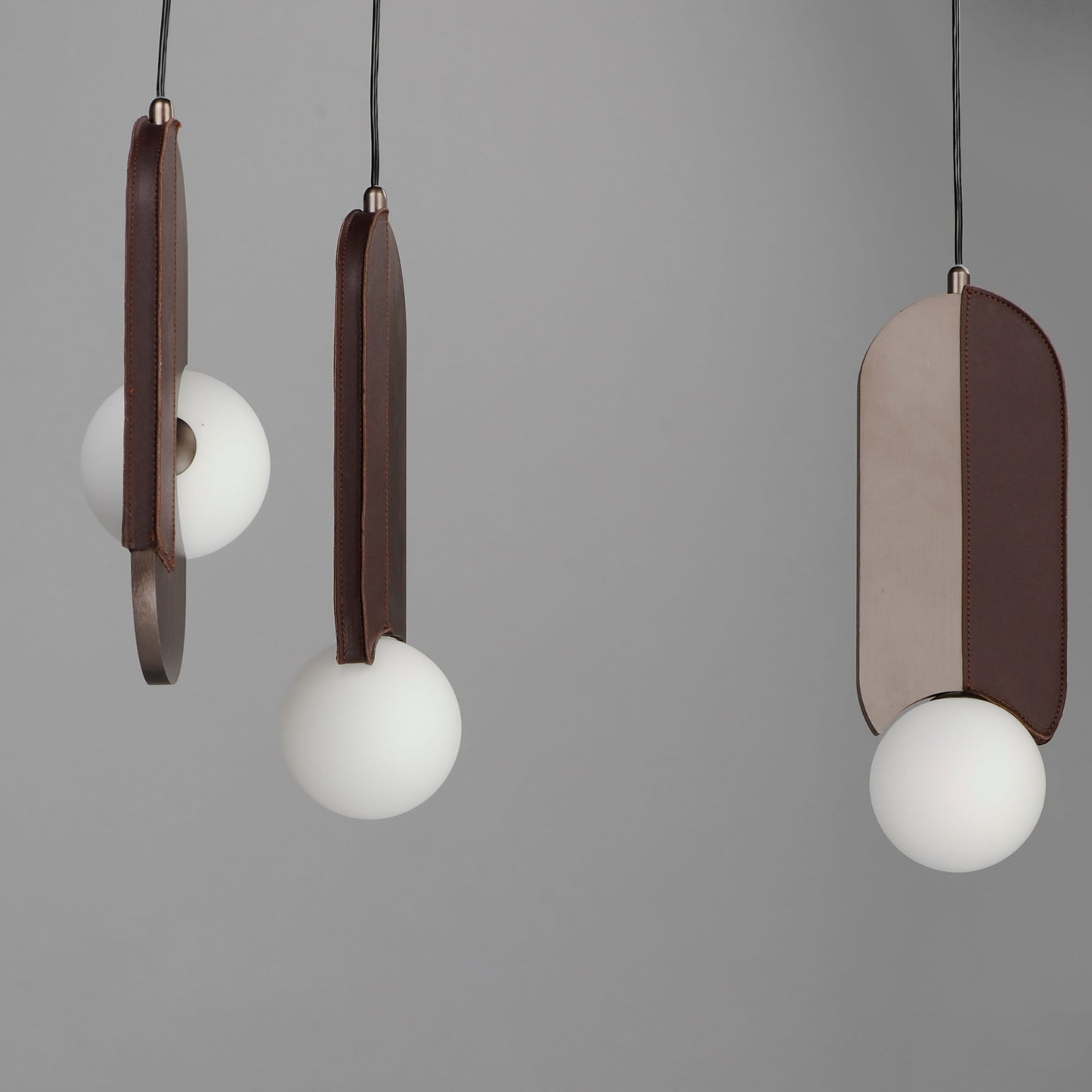 Stitched 8 Light 72" Wide LED Linear Chandelier by Mat Sanders