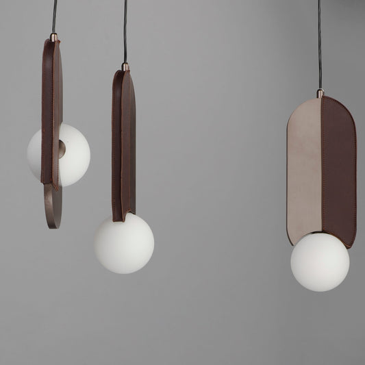 Stitched 8 Light 72" Wide LED Linear Chandelier by Mat Sanders