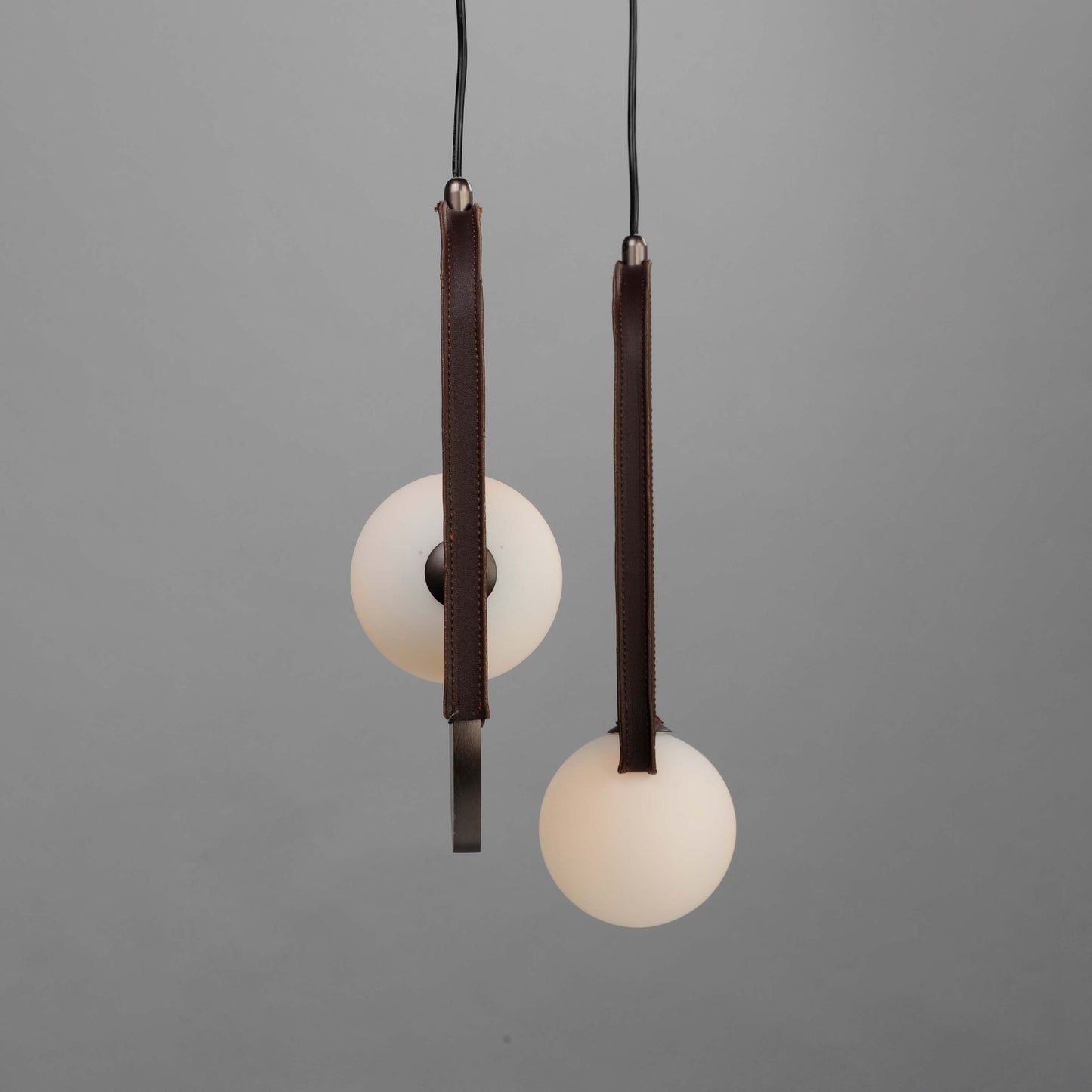 Stitched 8 Light 72" Wide LED Linear Chandelier by Mat Sanders