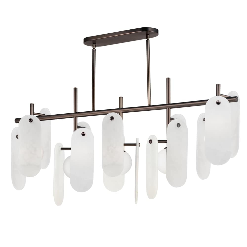 Megalith 5 Light 47" Wide LED Abstract Chandelier