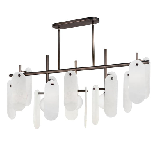 Megalith 5 Light 47" Wide LED Abstract Chandelier