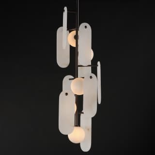 Megalith 5 Light 13" Wide LED Abstract Pendant