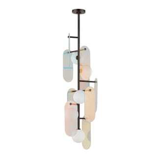 Megalith 5 Light 13" Wide LED Abstract Pendant