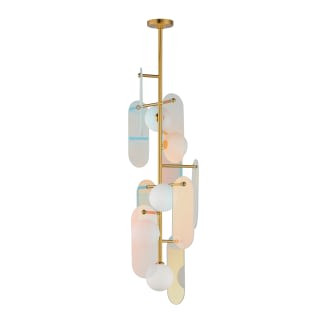 Megalith 5 Light 13" Wide LED Abstract Pendant
