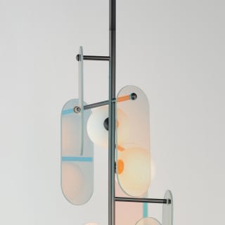 Megalith 5 Light 13" Wide LED Abstract Pendant