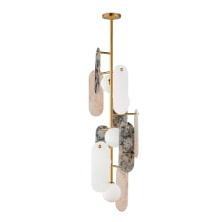 Megalith 5 Light 13" Wide LED Abstract Pendant