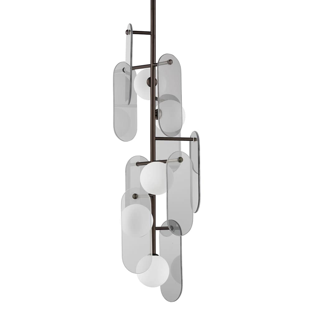 Megalith 5 Light 13" Wide LED Abstract Pendant
