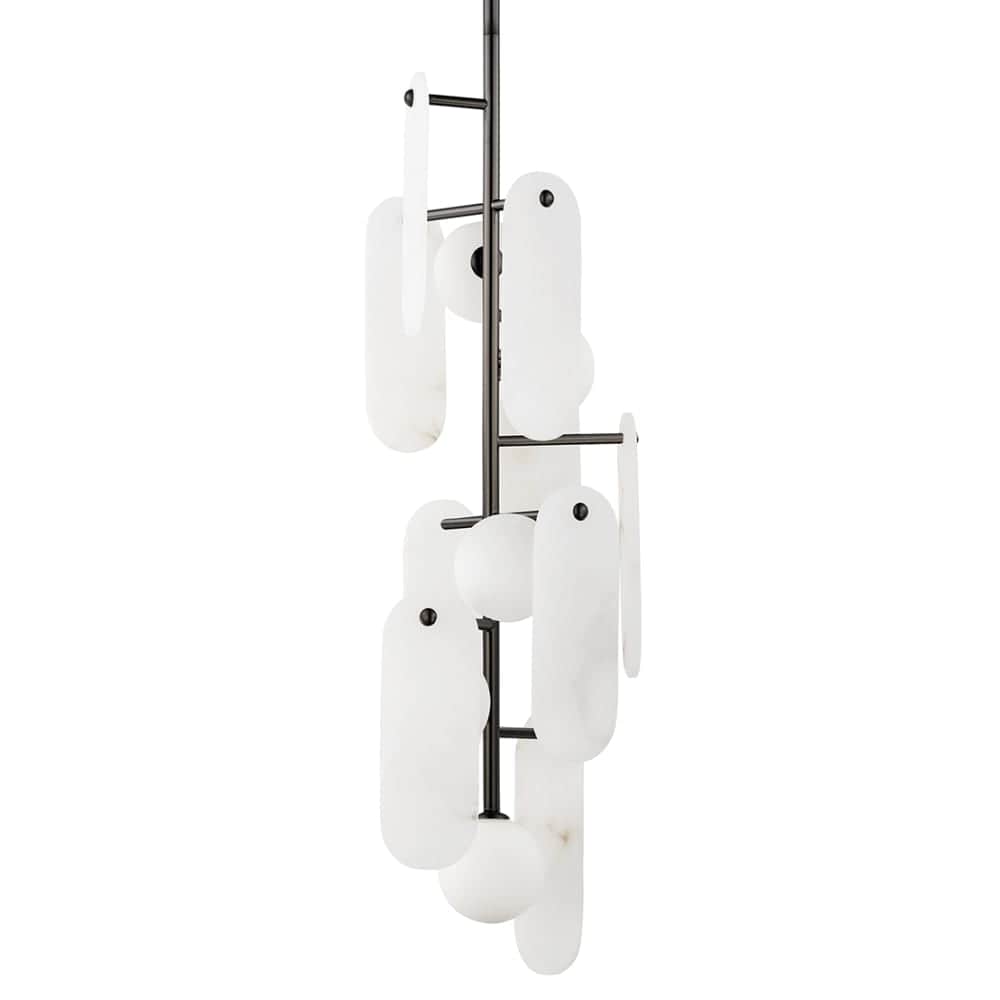 Megalith 5 Light 13" Wide LED Abstract Pendant