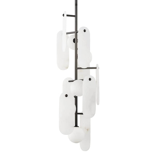 Megalith 5 Light 13" Wide LED Abstract Pendant