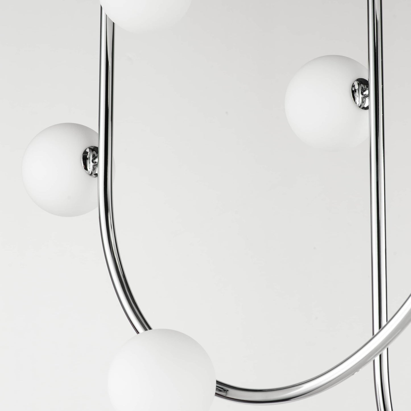 Contour 14 Light 43" Wide LED Semi-Flush Ceiling Fixture by Nina Magon