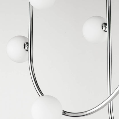 Contour 14 Light 43" Wide LED Semi-Flush Ceiling Fixture by Nina Magon