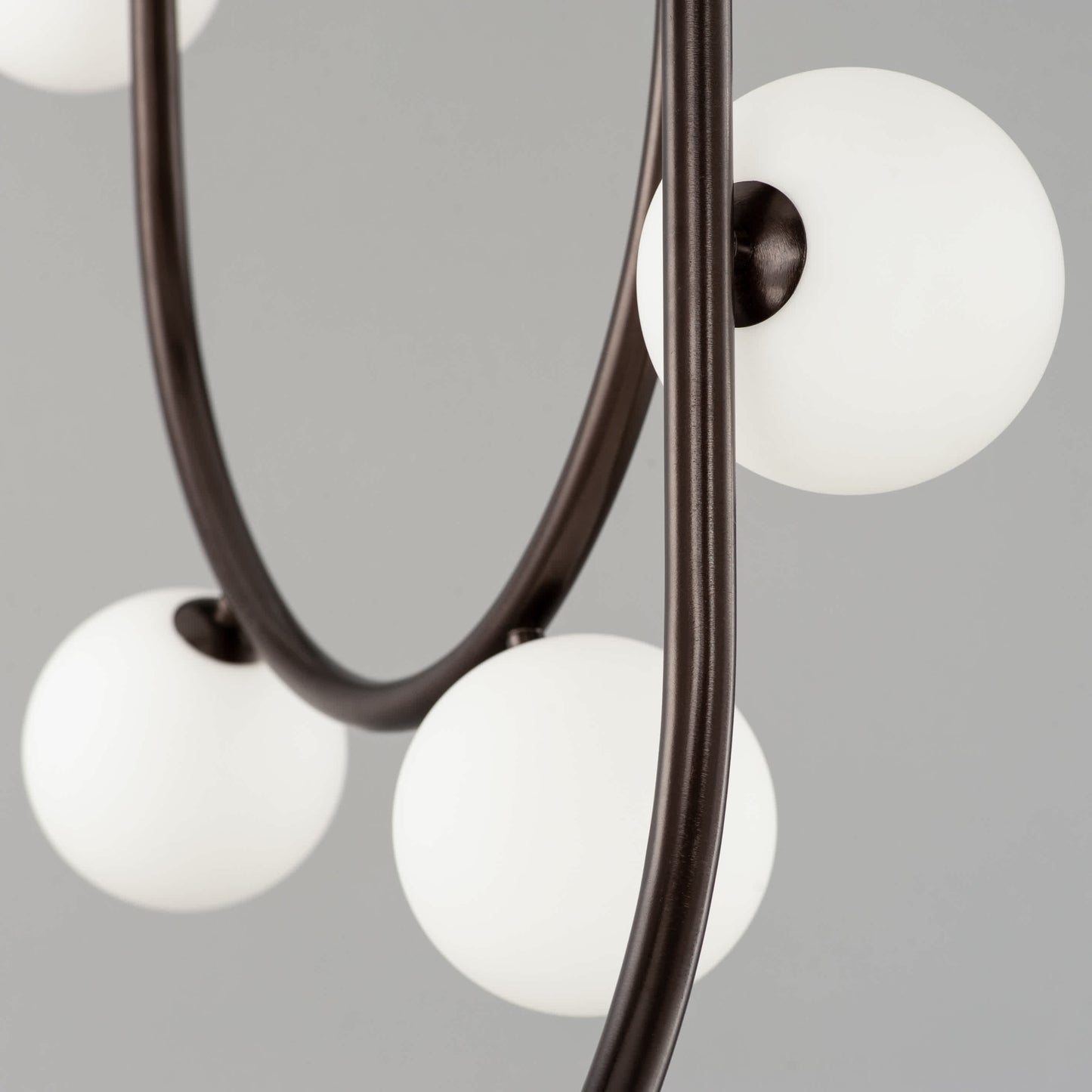 Contour 14 Light 43" Wide LED Semi-Flush Ceiling Fixture by Nina Magon