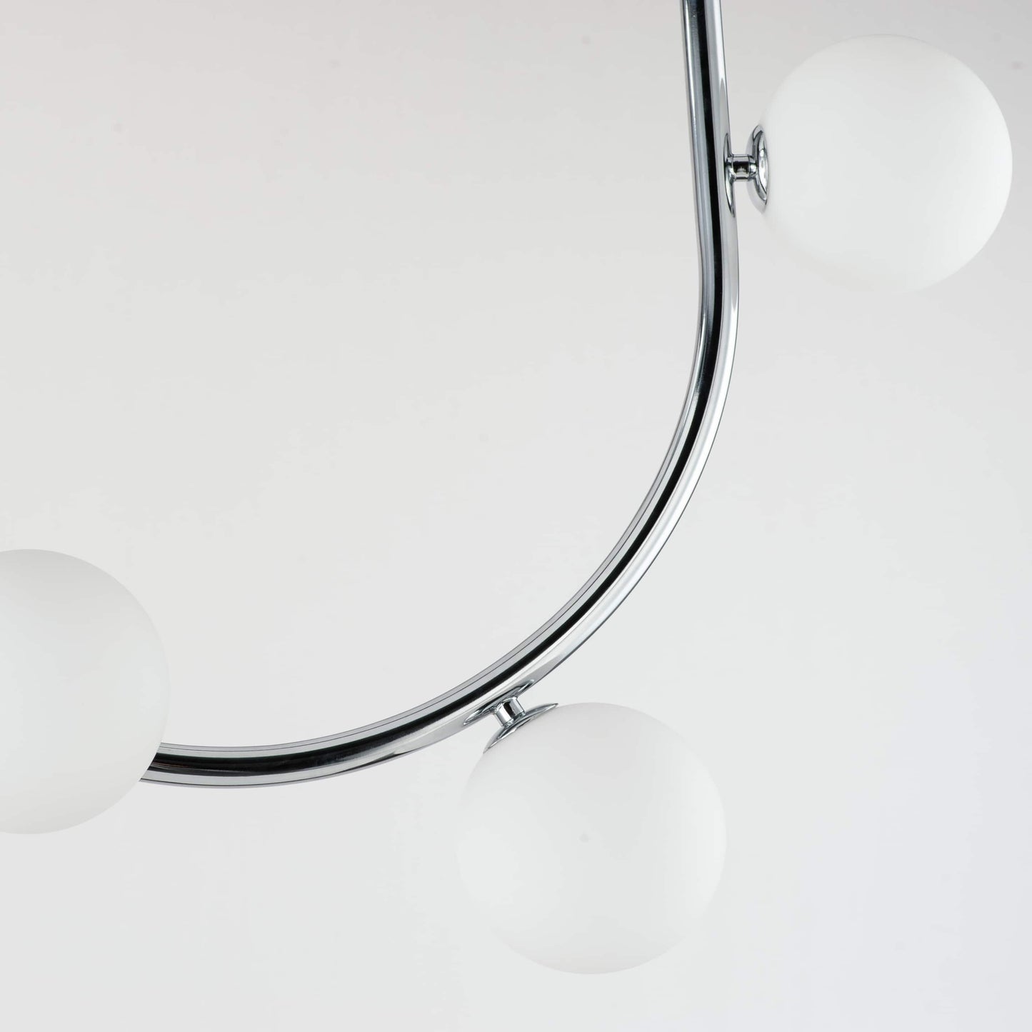 Contour 14 Light 43" Wide LED Semi-Flush Ceiling Fixture by Nina Magon