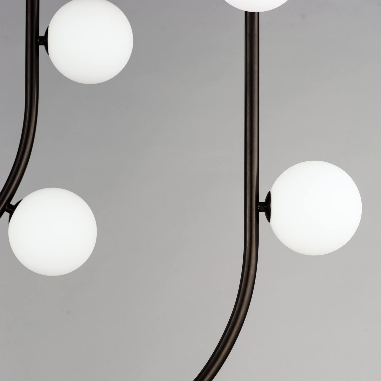 Contour 14 Light 43" Wide LED Semi-Flush Ceiling Fixture by Nina Magon