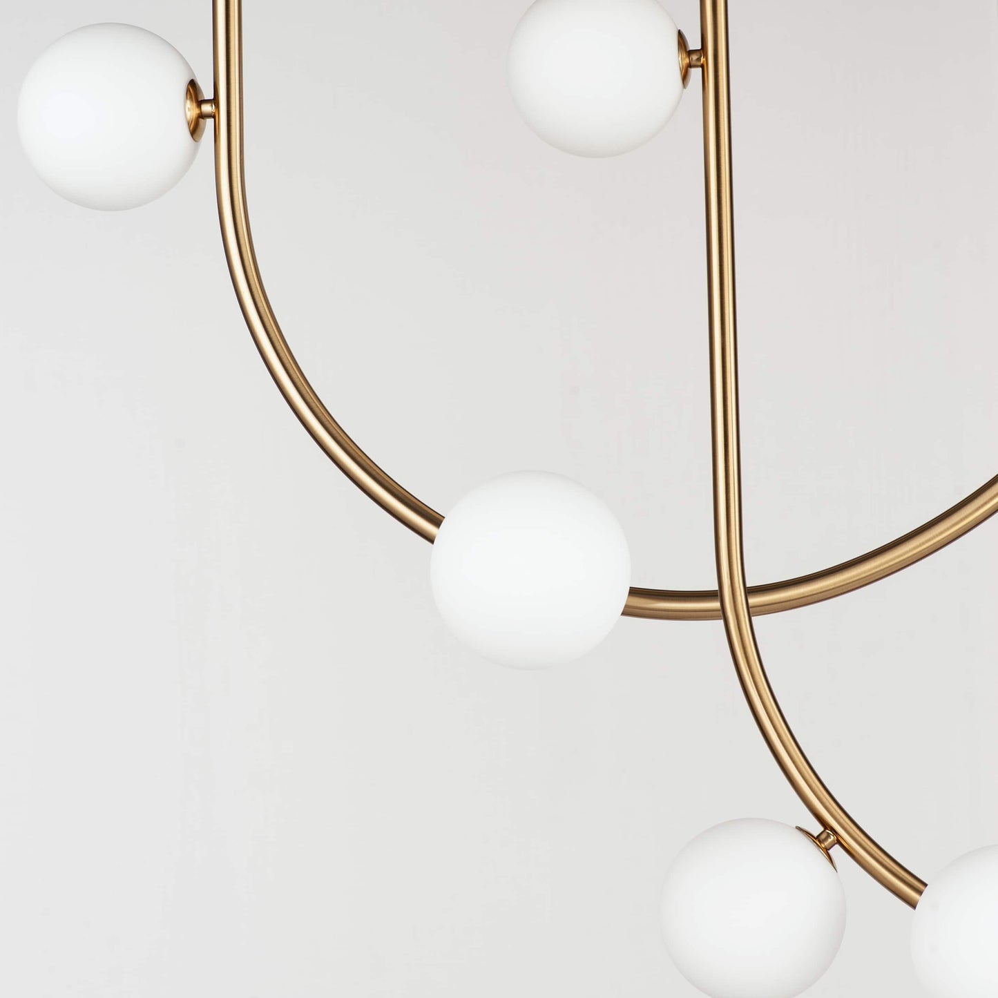 Contour 14 Light 43" Wide LED Semi-Flush Ceiling Fixture by Nina Magon