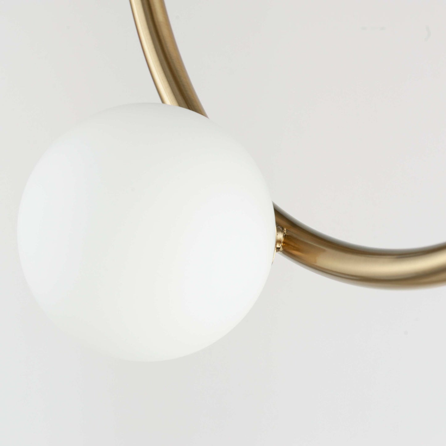Contour 14 Light 43" Wide LED Semi-Flush Ceiling Fixture by Nina Magon