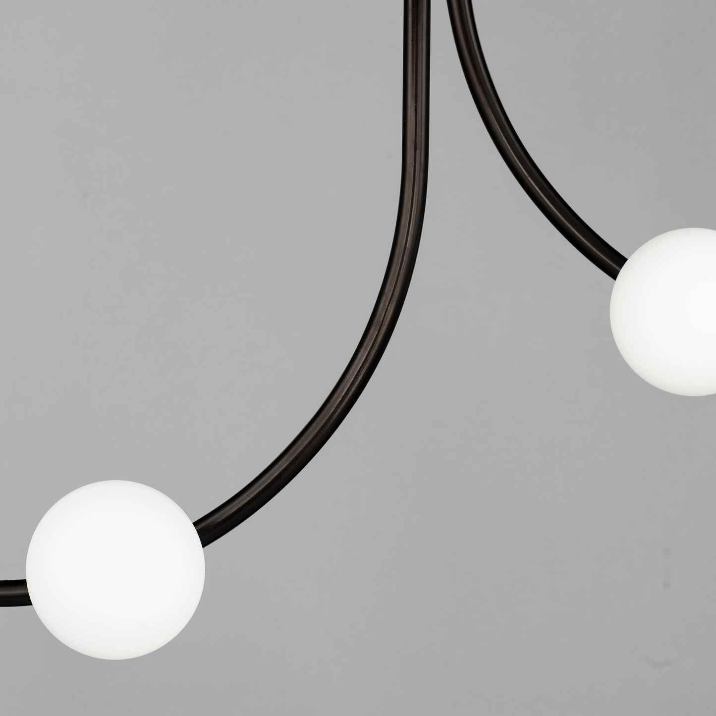 Contour 14 Light 43" Wide LED Semi-Flush Ceiling Fixture by Nina Magon