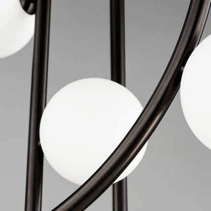 Contour 19 Light 52" Wide LED Semi-Flush Ceiling Fixture by Nina Magon