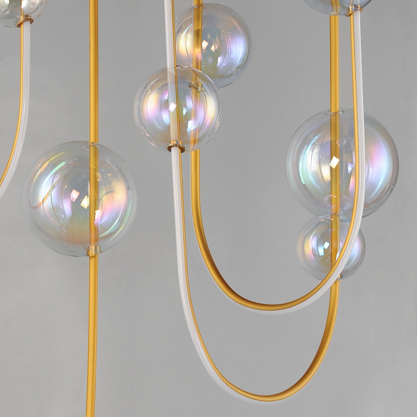 Dreamer 36" Wide LED Abstract Linear Pendant
