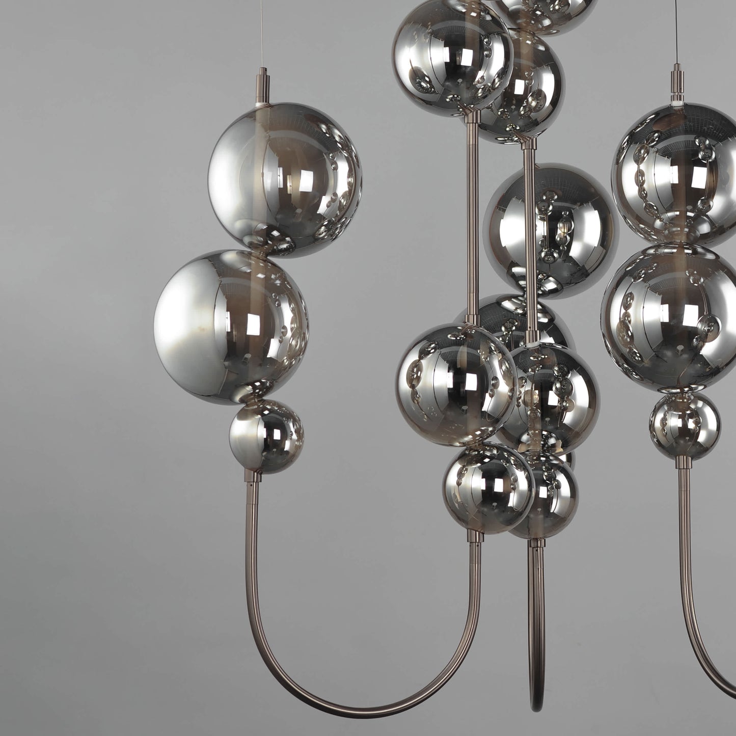 Dreamer 59" Wide LED Abstract Multi Light Pendant