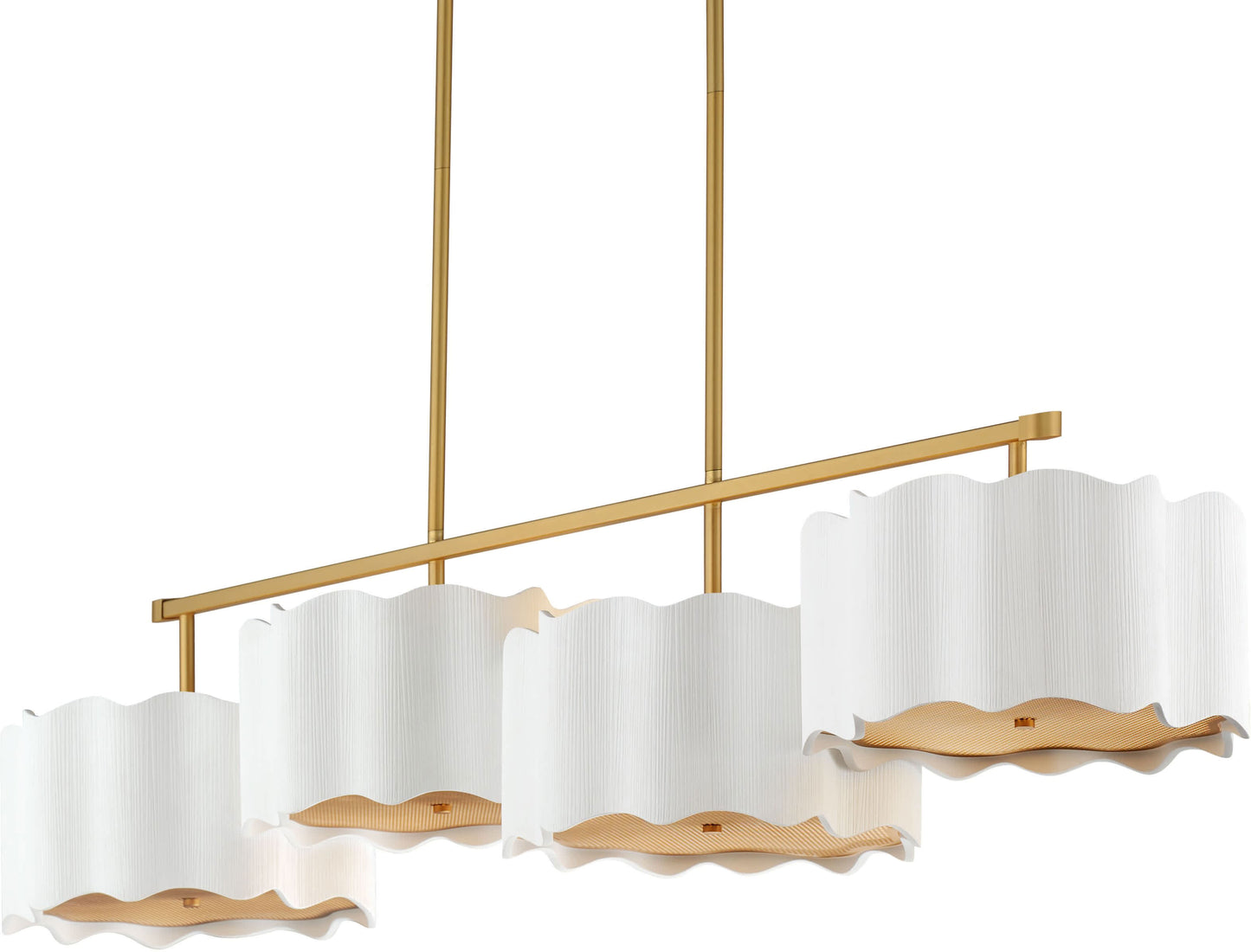 Curtain Call 12 Light 13" Wide LED Linear Pendant
