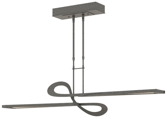 Switchback 49.8" Wide Natural Iron LED Pendant