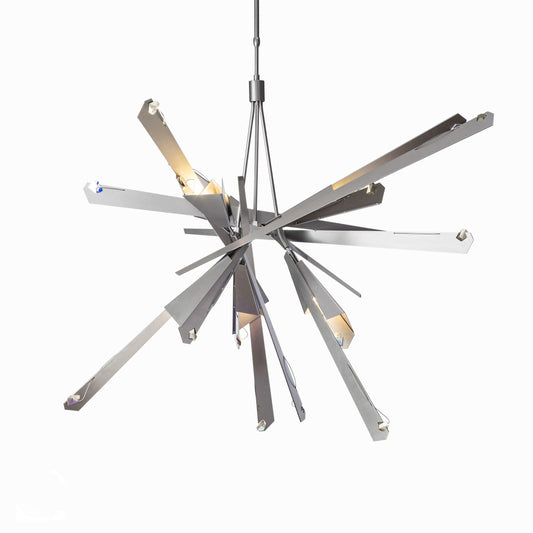 Nova 6 Light 47-3/16" Wide Abstract Chandelier with Swarovski Crystals