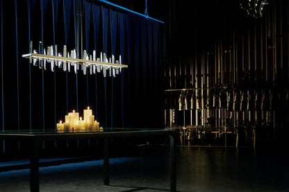 Solitude 51-7/8" Wide Integrated LED Linear Chandelier