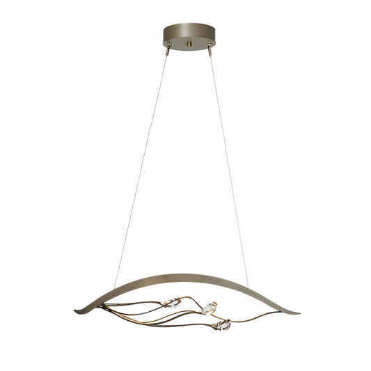 Courbé 30-1/2" Wide Integrated LED Linear Chandelier