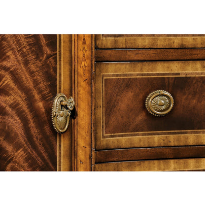 Jonathan Charles Buckingham Sideboard with Curved Doors (492637-MAH)
