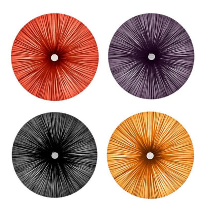 Silk Over Metal Living Room Chandelier
