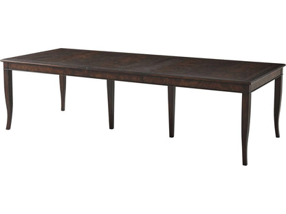 Brooksby 84-108 Inch Rectangle Extending Dining Table Cerejeira Veneer Mahogany
