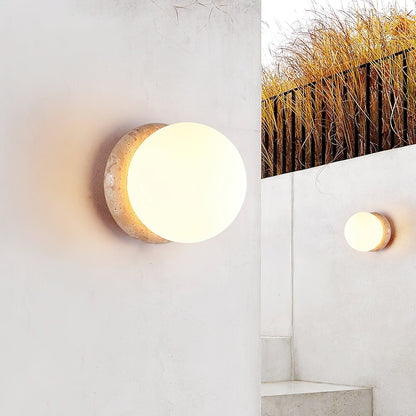 Travara Stone Wall Sconce