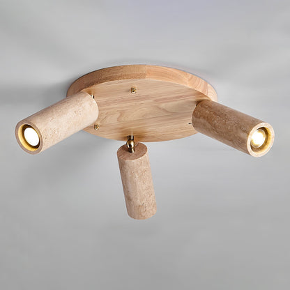 Travera Stone Beam Ceiling Spotlight