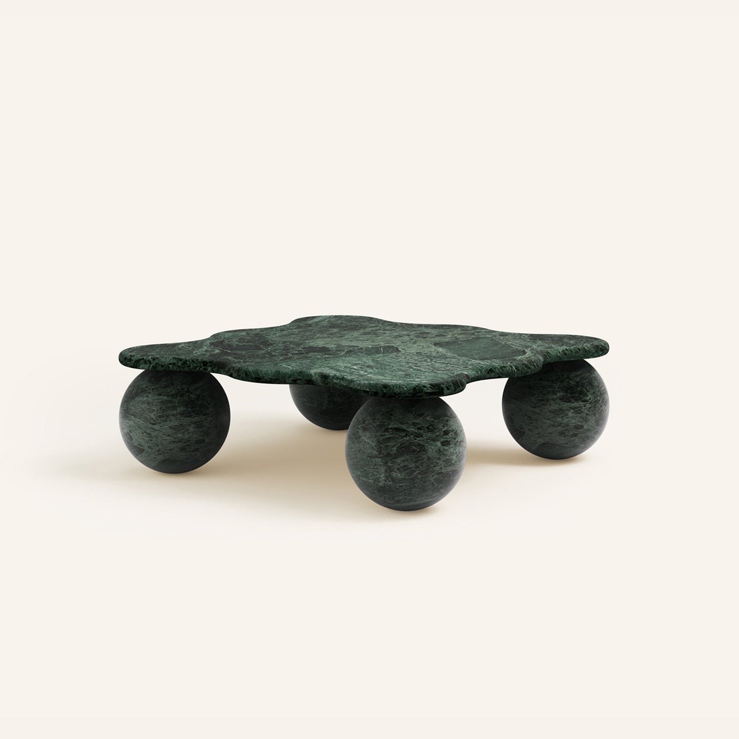 Travora Sculptural Stone Coffee Table