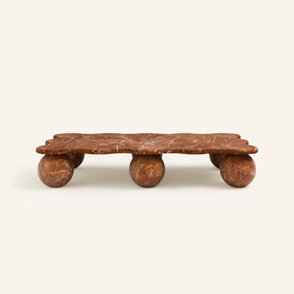 Travora Sculptural Stone Coffee Table