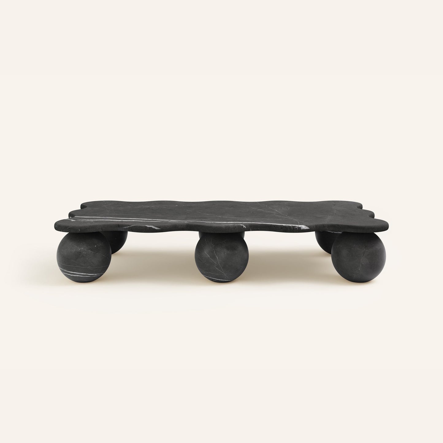 Travora Sculptural Stone Coffee Table