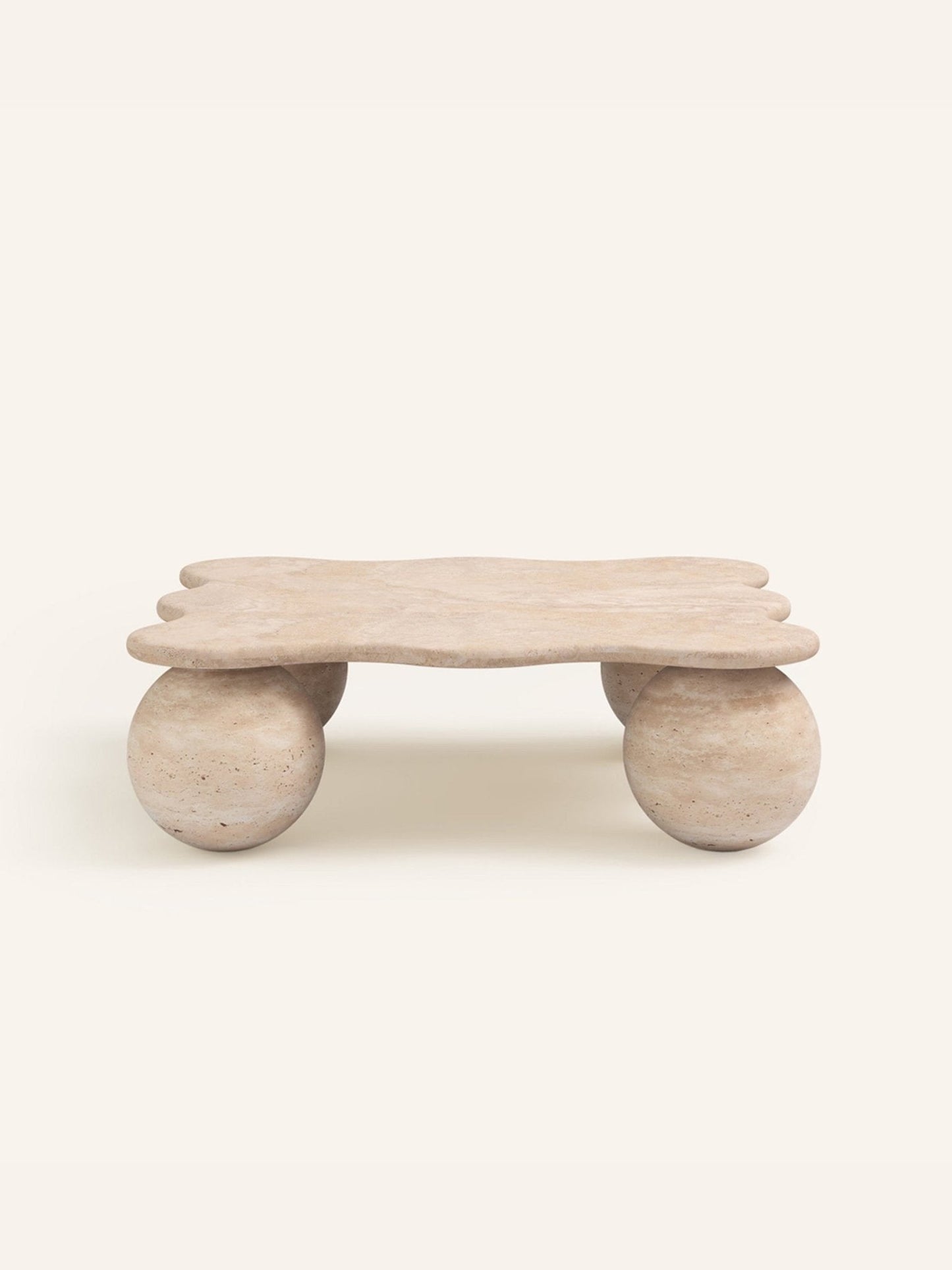 Travora Sculptural Stone Coffee Table
