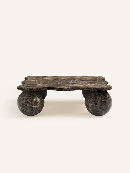 Travora Sculptural Stone Coffee Table
