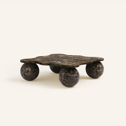 Travora Sculptural Stone Coffee Table