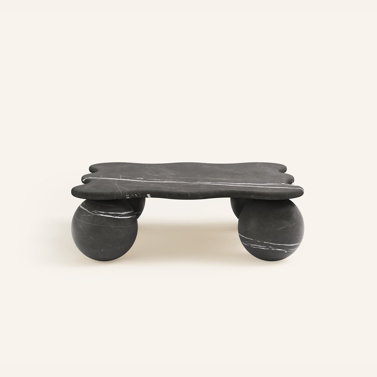 Travora Sculptural Stone Coffee Table