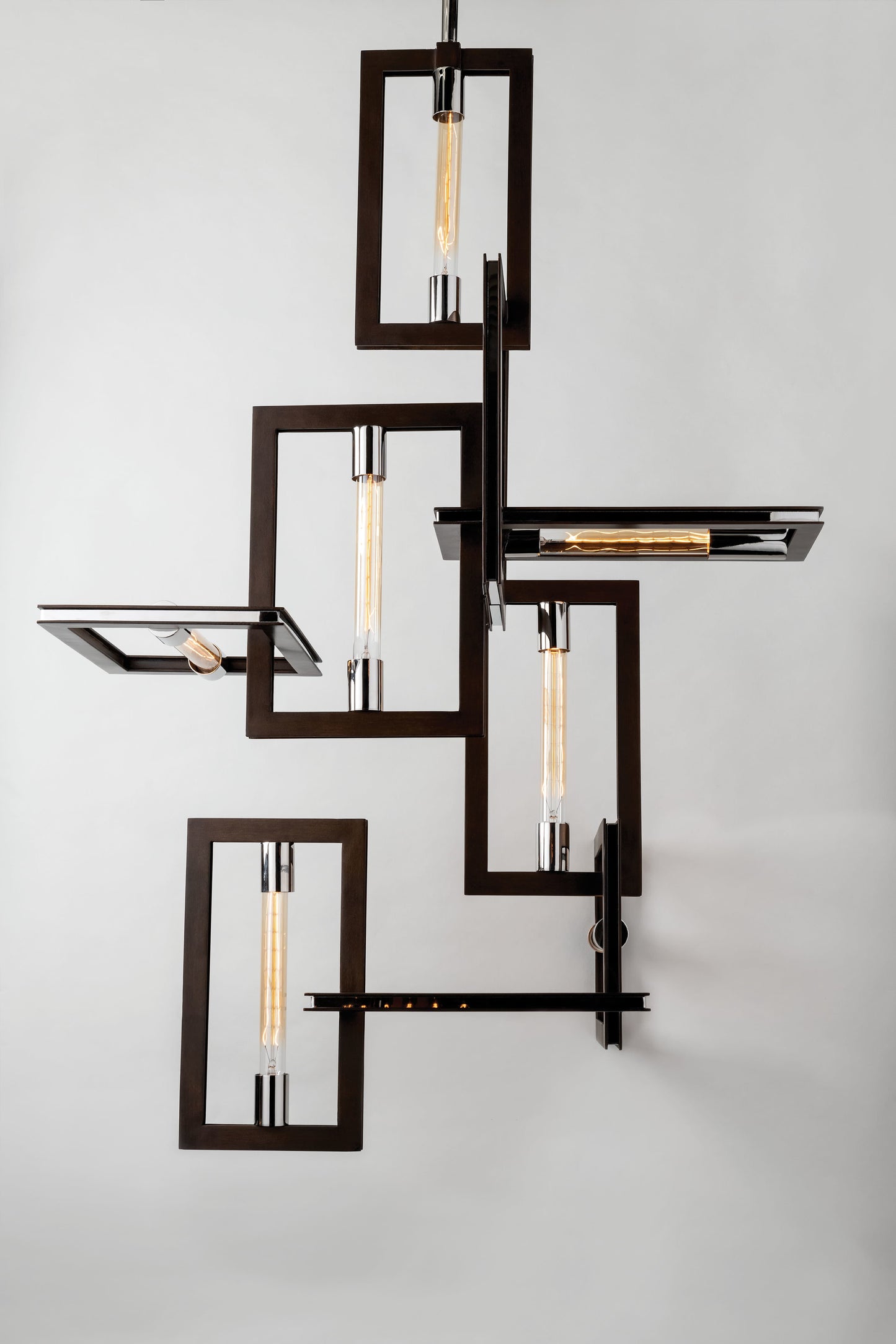 Enigma 32" Wide 7 Light Abstract Chandelier