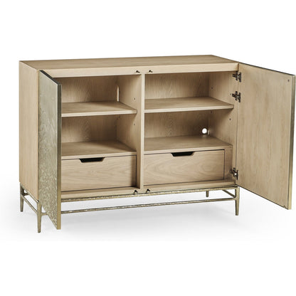 Jonathan Charles Diel Acid Etched Door Chest (500416-BLO-BSM)