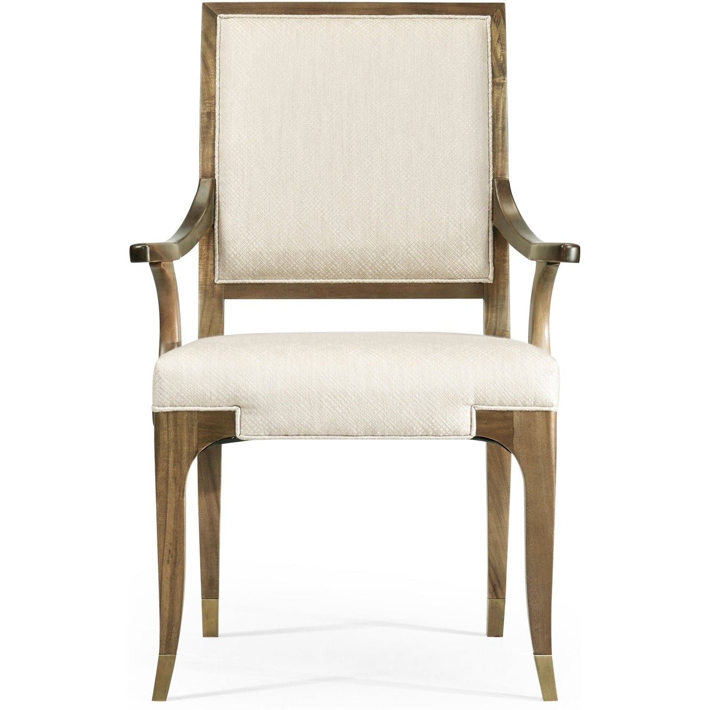 Jonathan Charles Hamilton Dining Armchair (496001-AC-PGA-F200) - Set of 2