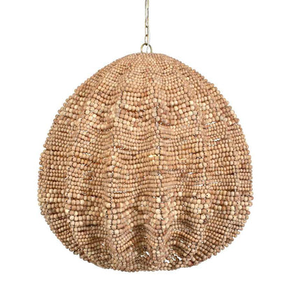 Uttermost Kauri 5 Light 30" Wide Wood Pendant