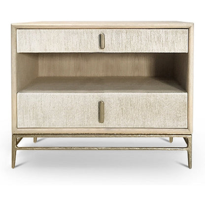 Jonathan Charles Clapotis Danish Cord Nightstand (500424)