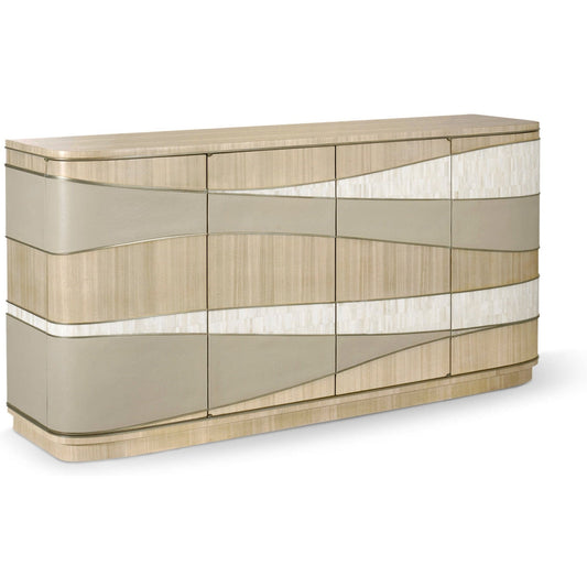 Jonathan Charles Breaker Mixed Media Credenza (500399-NDK-L037)